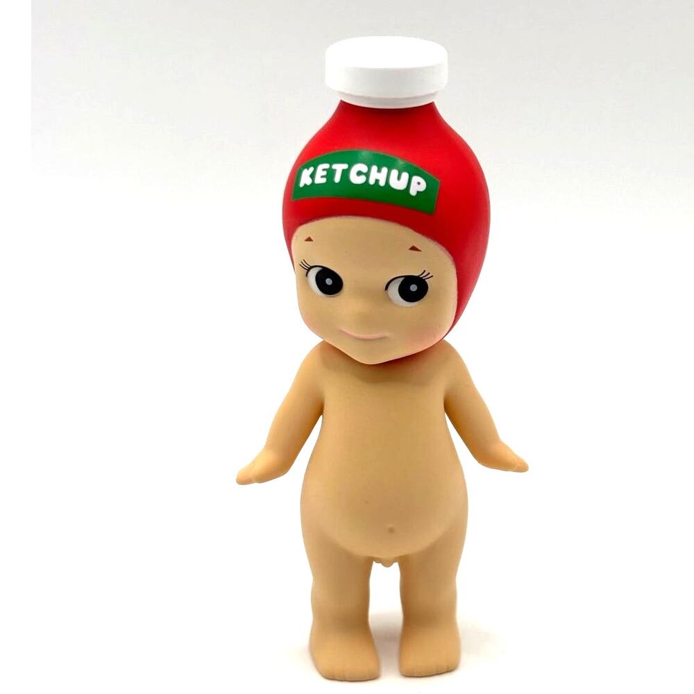 Authentic Sonny Angel Ketchup Mini Figure, Snack Series, Open Box - NEW